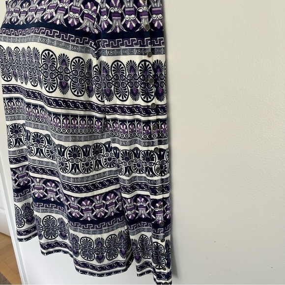 J McLaughlin Womens Patterned Sweater Size L Soft Long Sleeve Button Detail - Picture 2 of 9